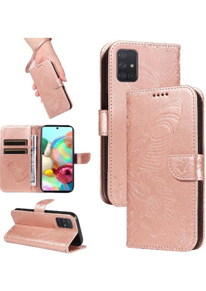 Samsung Galaxy A71 4g Için Flip Case Yüksek Kalite Deri Ayrılabilir El (Yurt Dışından)