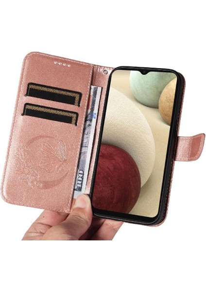 Samsung Galaxy A12 5g Için Flip Case Kredi Kartı ile Ayrılabilir El Kayışı (Yurt Dışından) indirimleri