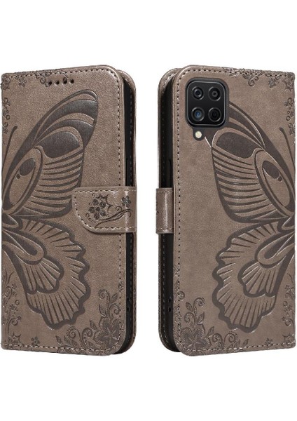 Samsung Galaxy A12 5g Için Flip Case Kredi Kartı ile Ayrılabilir El Kayışı (Yurt Dışından) indirimleri