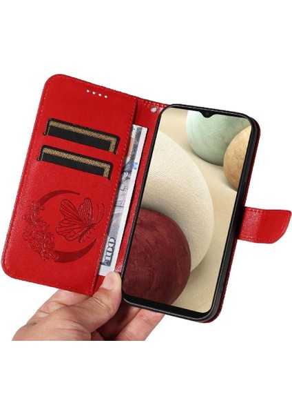 Samsung Galaxy A12 5g Için Flip Case Kredi Kartı ile Ayrılabilir El Kayışı (Yurt Dışından) fırsatları