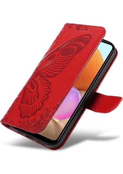Samsung Galaxy A32 5g Için Flip Case Yüksek Kalite Deri ile Kabartmalı (Yurt Dışından) indirimleri