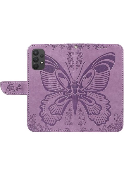 Samsung Galaxy A32 5g Için Flip Case Yüksek Kalite Deri ile Kabartmalı (Yurt Dışından) indirimleri