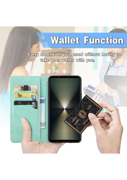 Sony Xperia 1 Vı Flip Kapak Için Flip Case Basit Iş Deri Kılıf (Yurt Dışından) fırsatları