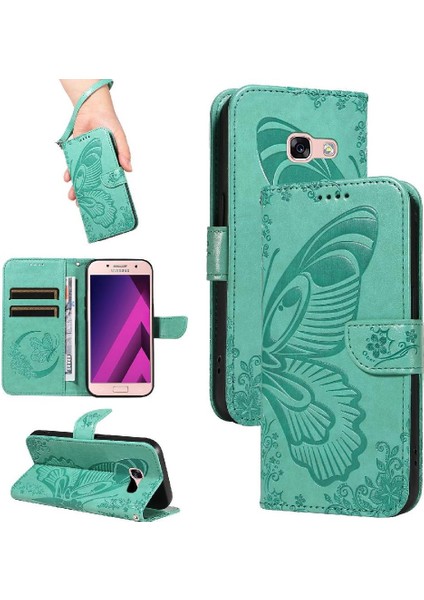 Kredi Kartı Yuvası Ayrılabilir El ile Samsung Galaxy A3 2017 Için Flip Case (Yurt Dışından) indirimleri