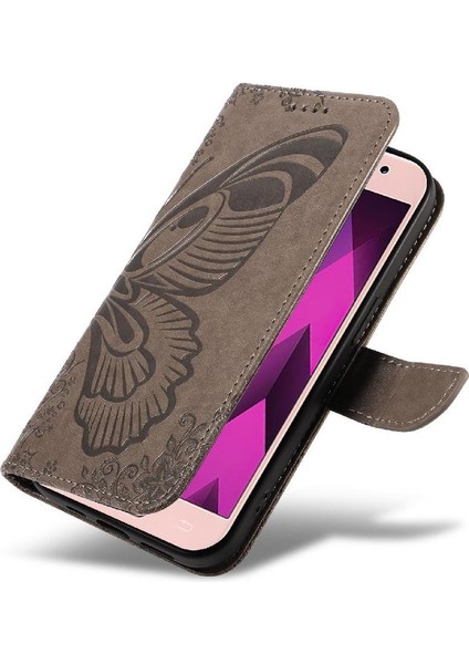 Kredi Kartı Yuvası Ayrılabilir El ile Samsung Galaxy A3 2017 Için Flip Case (Yurt Dışından) indirimleri