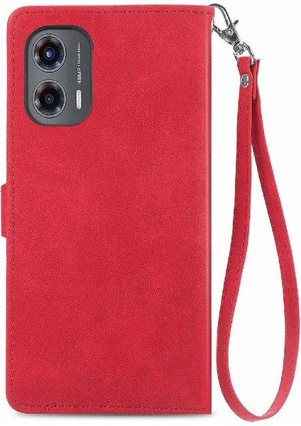 Motorola Moto G Stylus 5g Artı Flip Fermuar Tarzı Çoklu Kart Için Flip Case (Yurt Dışından)