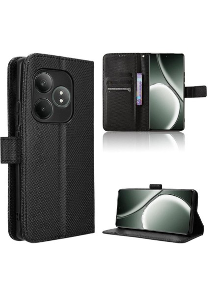 Realme Gt 6 Kickstand Kapak Kart Tutucu Manyetik Cüzdan Için Kılıf (Yurt Dışından) indirimleri
