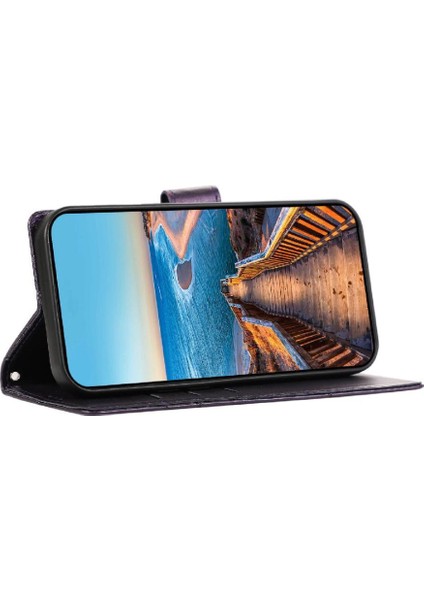 IPhone Se 4 Için Flip Case Üç Kart Yuvaları Darbeye Şok Emici (Yurt Dışından)