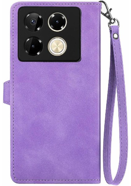 Infinix Not 40 Pro 4g Iş Çoklu Kart Yuvası Cüzdan Flip Için Flip Case (Yurt Dışından)