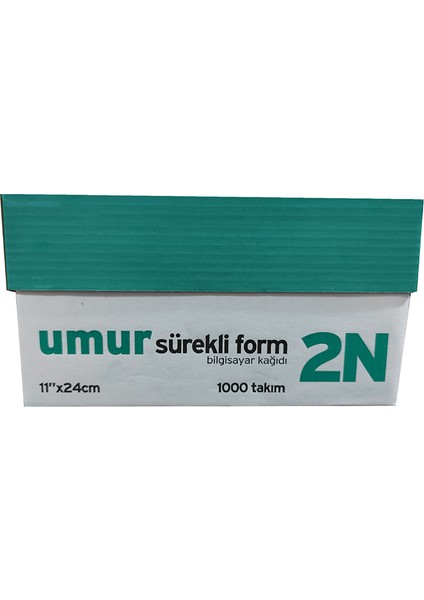 Sürekli Form 11X24 60 Gr 2/N 1000'Li