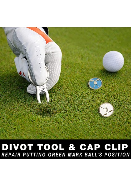 Golf Kulübü Temizleme Aleti, Golf Kulübü Fırçası ve Spor Havlusu, Top Çatalı, Top Pedi, Gol Atıcı, Golf Topu, Kapak Klipsi, Top Işareti, Siyah (Yurt Dışından) fırsatları