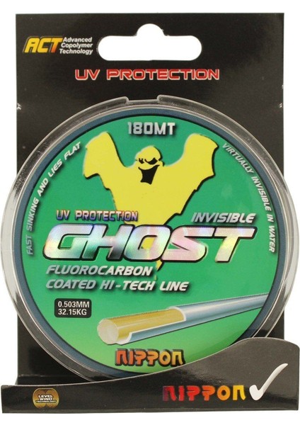 Ghost 180 mt Fluoro Carbon Misina 0,40 mm