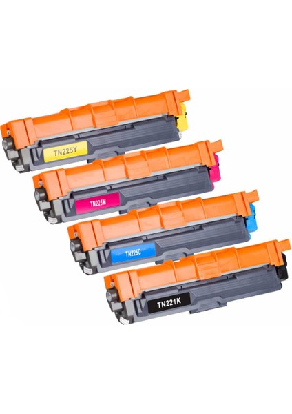 Brother  TN-221-TN241-TN251-TN261 DCP-9020CDW Cmyk 1 Set    Muadil Toner