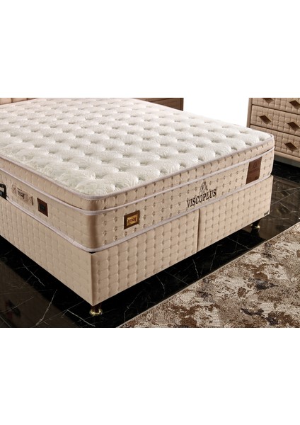 Visco Plus Yatak Tek Kişilik 90X200 cm (Başlık ve Baza Fiyata Dahil Değildir)