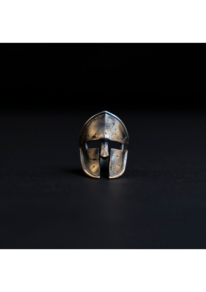 925 Ayar Gümüş 300 Spartan Kask Erkek Yüzük fiyatları