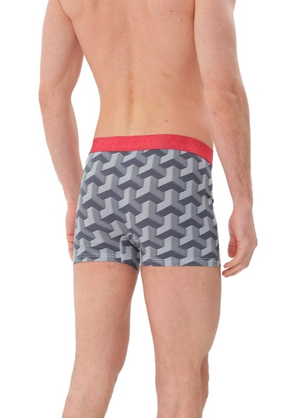 Desenli Erkek Pamuklu Boxer - Puzzle
