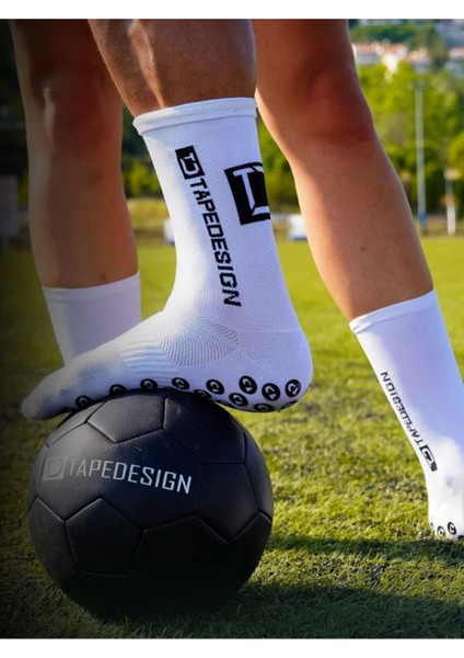 Tekno Trust Tekli Ithal Beyaz Tapedesing Anti Slip Socks fiyatları
