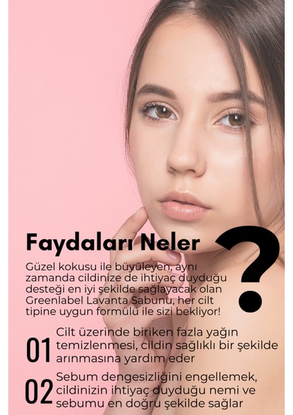 Lavanta Sabunu Natural Sebum Ve Nem Dengeleyici 120gr.