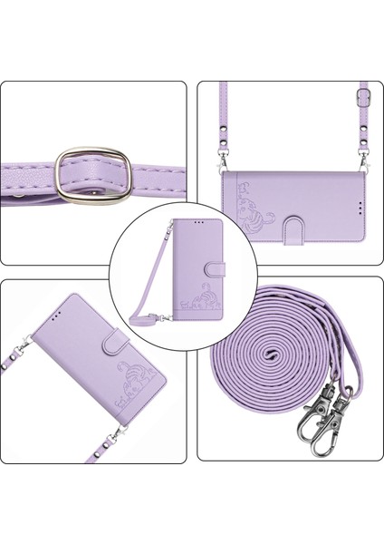 Infinix Note 40 Pro 4g X6850 Için Kedi Sıçan Desenli Pu Kılıf (Yurt Dışından) fiyatları