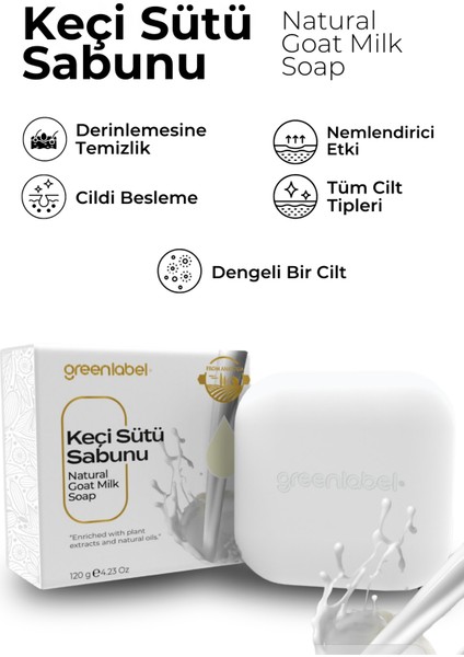 Keçi Sütü Sabunu Natural Nem Dengeleyici 120gr. fiyatları