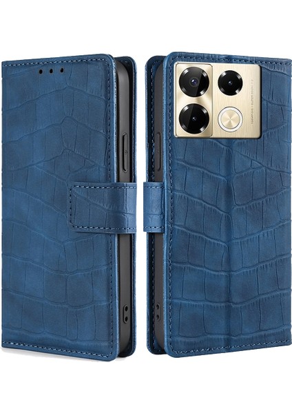 Infinix Note 40 Pro 4g Için Skin Fe Timsah Kılıf (Yurt Dışından)