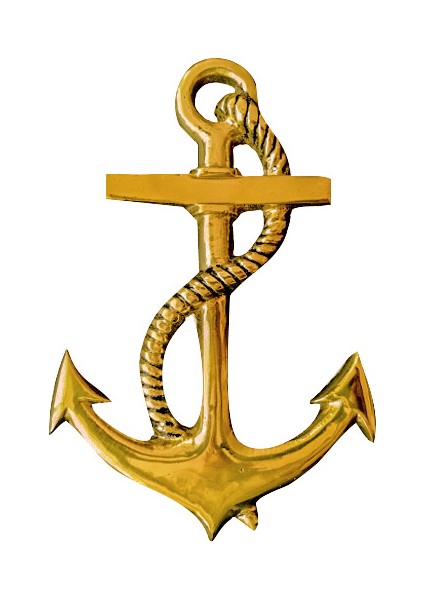 Çıpa Duvar Süsü 20CM Pirinç Döküm fiyatları