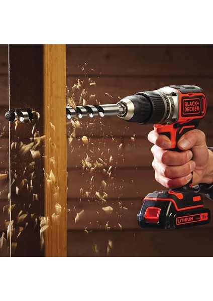 Black Decker 18V Çift Batarya Akülü Vidalama