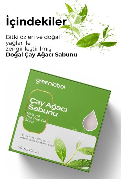 Çay Ağacı Sabunu Natural Sivilce ve Akne Karşıtı 120 Gr.