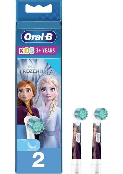 Frozen Çocuklar Için Diş Fırçası Yedek Başlığı 2'li