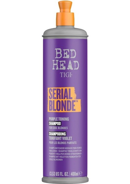 Bed Head Serial Blond Purple Sarı Saçlar Için Mor Şampuan 400 ml