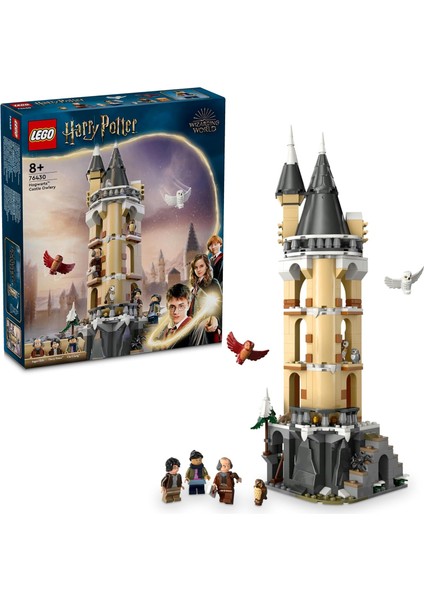 Harry Potter Hogwarts Şatosu Baykuşhanesi 76430-8 Yaş ve Üzeri Harry Potter Hayranları Için Baykuş Figürü Içeren Koleksiyonluk Yaratıcı Oyuncak Yapım Seti (364 Parça)