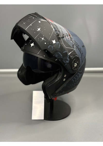 Scharf Jk 115 Güneş Vizörlü Çene Açılır Kask indirimleri