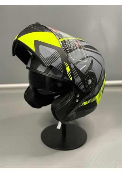 Scharf Jk 115 Güneş Vizörlü Çene Açılır Kask indirimleri