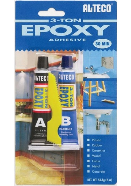 3t-56.8g Hızlı Kuruyan Epoksi 56.8gr 12'li