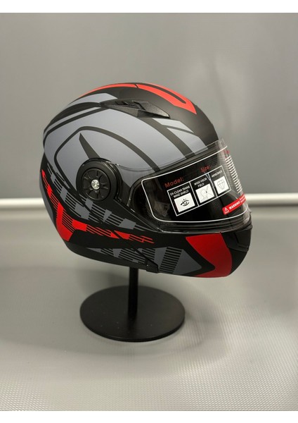 Scharf Jk 115 Güneş Vizörlü Çene Açılır Kask