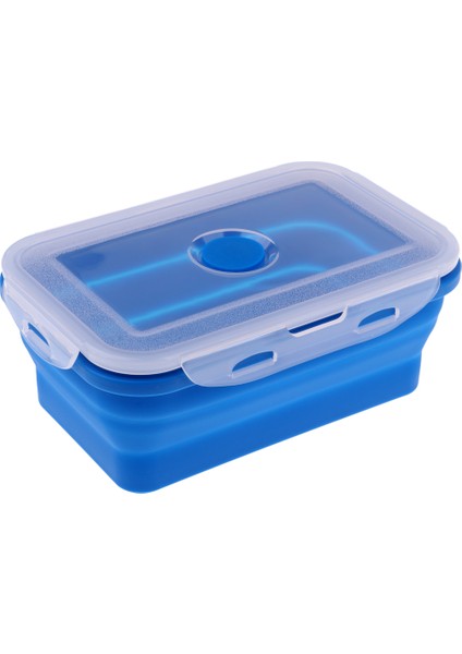 Öğle Ği Kutusu Bento Tasarruf Kabı Mikrodalga Için 540ML Mavi (Yurt Dışından)