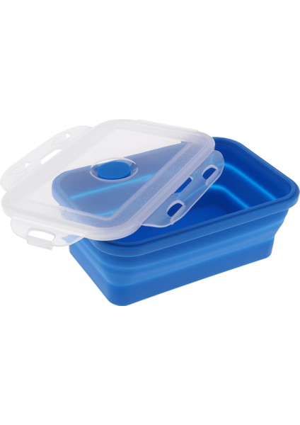 Öğle Ği Kutusu Bento Tasarruf Kabı Mikrodalga Için 540ML Mavi (Yurt Dışından)