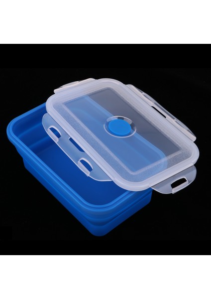 Öğle Ği Kutusu Bento Tasarruf Kabı Mikrodalga Için 540ML Mavi (Yurt Dışından)