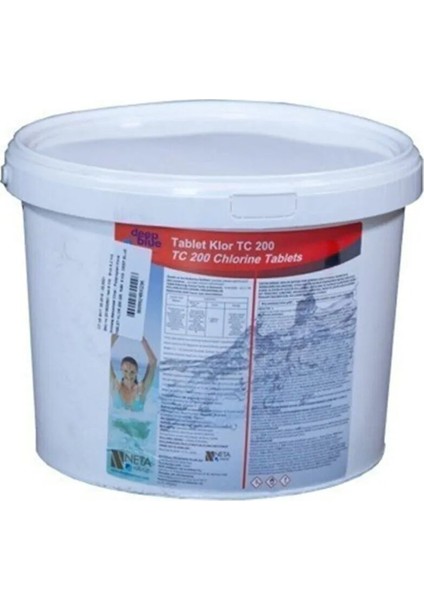 %90 Lık Tablet Klor 5kg Deep Blue