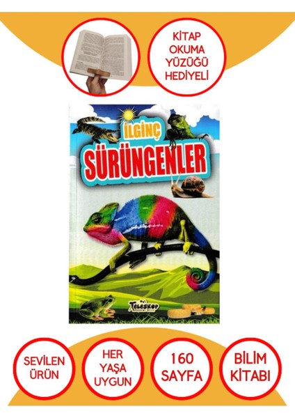 Ilginç Sürüngenler - Ilginç Bilgiler Serisi