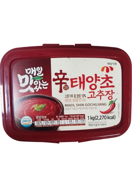 Maeıl Shın Gochujang Kore Acı Biber Salçası 1kg