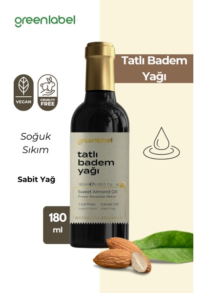 Green Label Tatlı Badem 180 ml