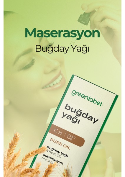 Green Label Buğday Yağı 20 ml