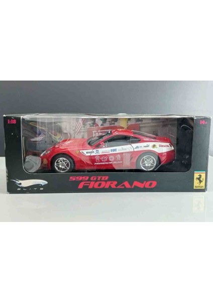 Ferrari 599 Gtb Fiorino 1:18 Ölçek Hotwhells modelleri