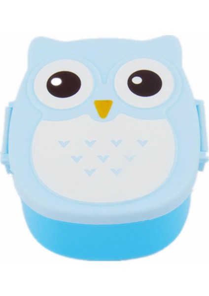 Baykuş Öğle Ği Kutusu Tazelik Kutusu Sızdı Çok Karikatür Mavi (Yurt Dışından) fiyatları