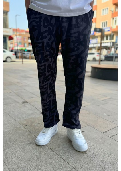 Erkek Baskılı Yeni Sezon Unisex Eşofman Altı