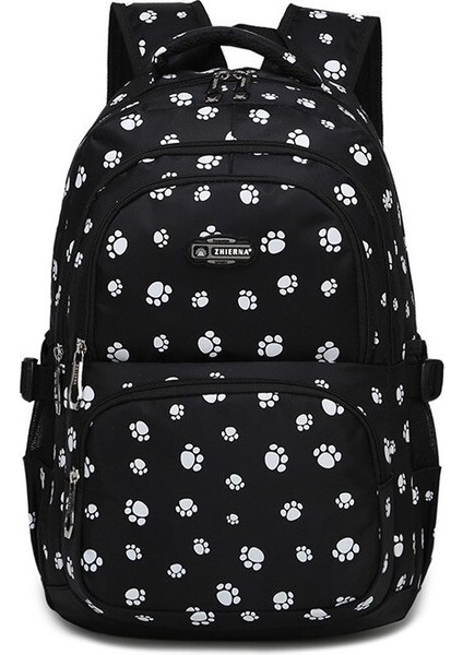 Ivy Stationery Çok Bölmeli Büyük Kapasiteli Sırt Çantası - Koyu Pembe (Yurt Dışından)