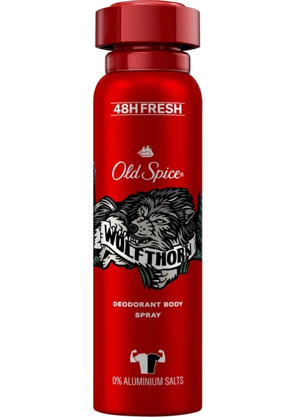 Old Spice Wolfthorn Erkekler İçin Sprey Vücut Deodorantı 150 Ml