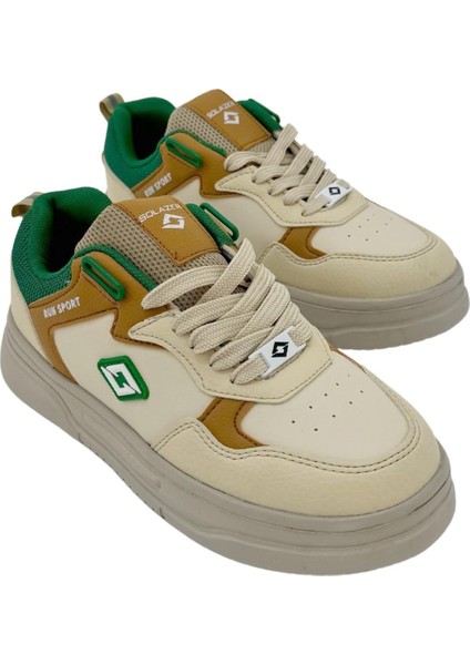 Kadın Ortopedik Taban Cilt Sneaker 030