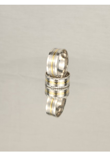 Sonsuz Aşk Birleşimi 925 Ayar Gümüş Alyans, Nişan ve Söz Yüzüğü fiyatları